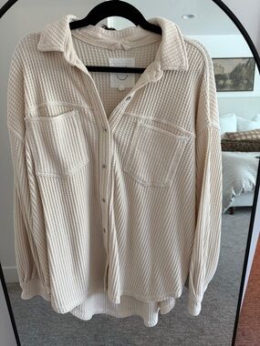 Aerie Anytime Fav Waffle Shirt